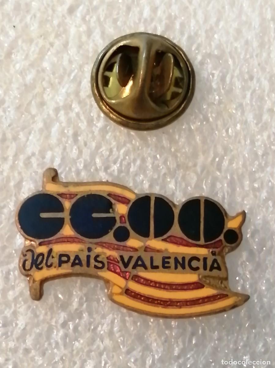 Pins de colecci&oacute;n: &Uacute;NICA EN TC PIN 000 INSIGNIA HIST&Oacute;RICA CCOO del Pa&iacute;s Valenci&agrave; 1980 OTAN NO SINDICATO COMISIONES OBRE