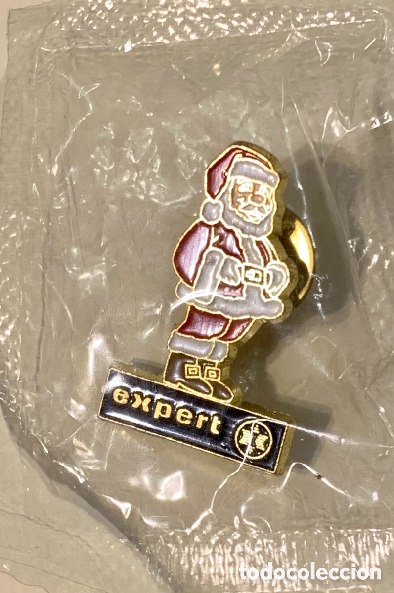 Pins de colecci&oacute;n: Pin. Publicidad EXPERT. Rey Mago. A&ntilde;os 80.