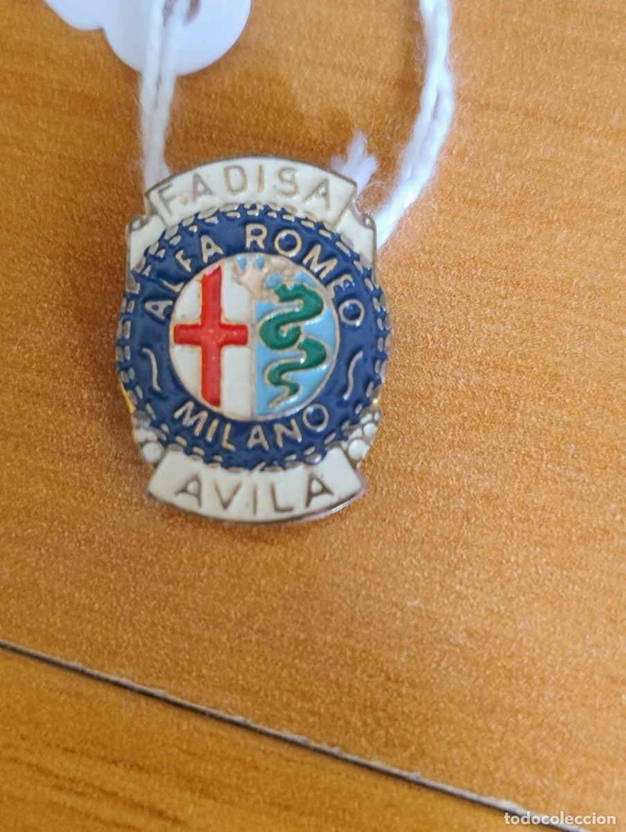 Pins de colecci&oacute;n: Insignia de ojal en esmalte. FADISA. AVILA. ALFA ROMEO 2 x 1,50 cm