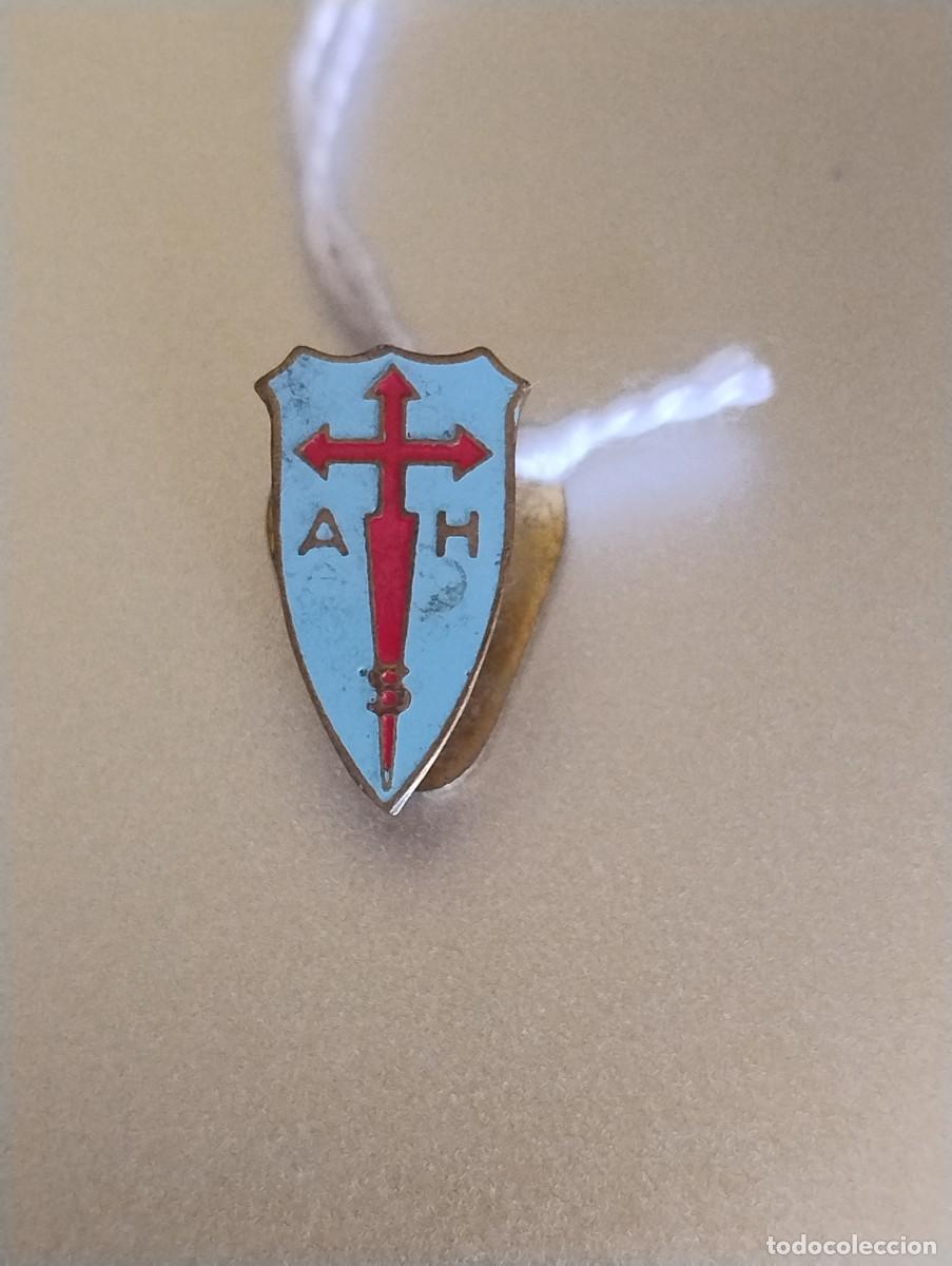 Pins de colecci&oacute;n: PIN INSIGNIA OJAL DE COLECCION - A. H. S. CRUZ DE SANTIAGO.