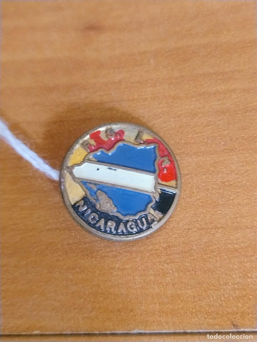 Pins de colecci&oacute;n: PIN INSIGNIA POLITICO SINDICAL. AUGUSTO SANIDON REVOLUCI&Oacute;N NICARAGUA.