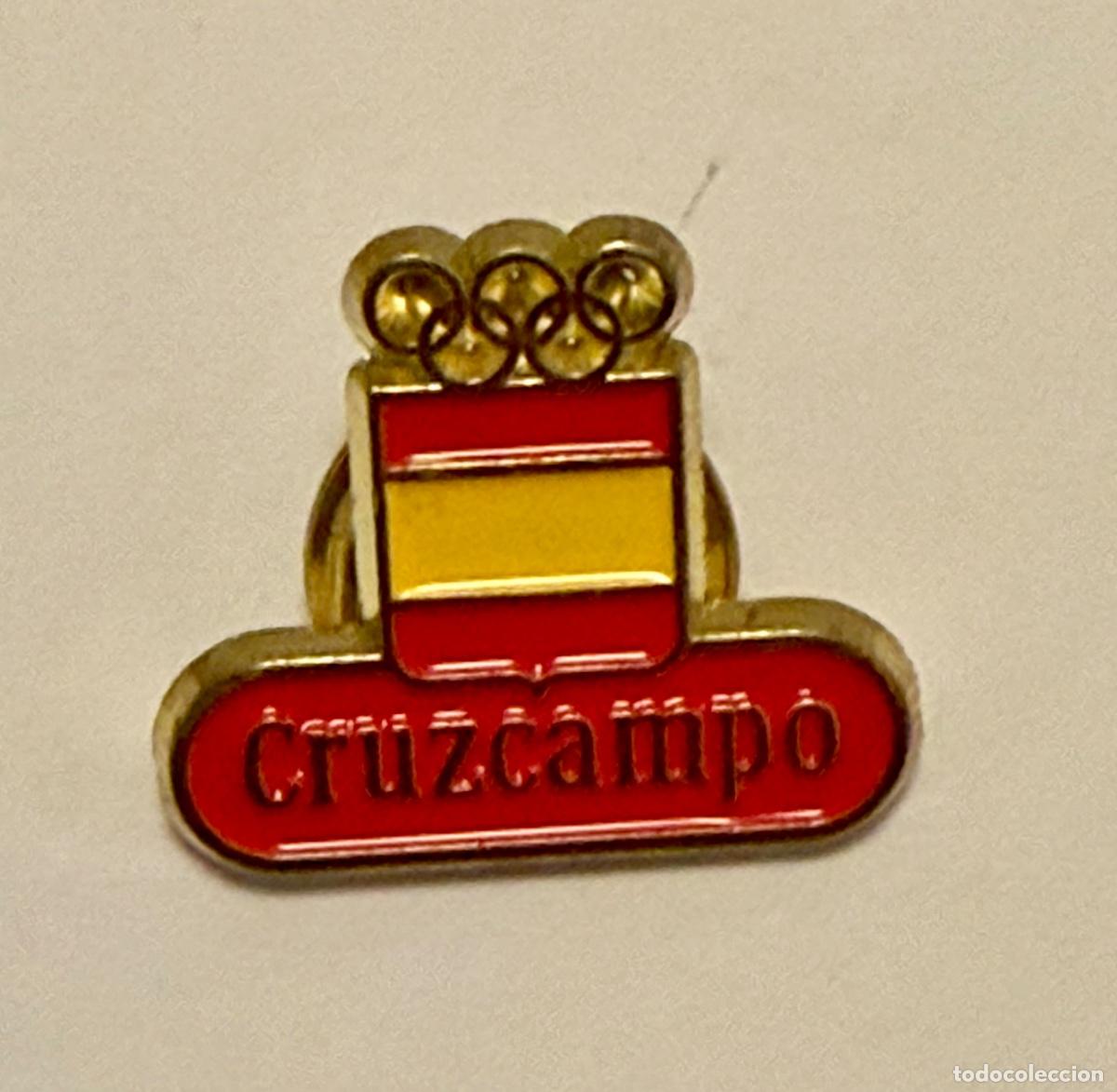 Pins de colecci&oacute;n: PIN CERVEZA CRUZCAMPO COMITE OLIMPICO ESPA&Ntilde;OL