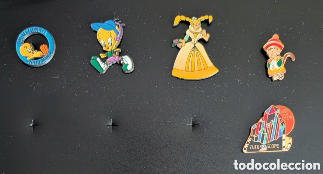 Pins de colecci&oacute;n: Pins de Tweety y otros personajes animados