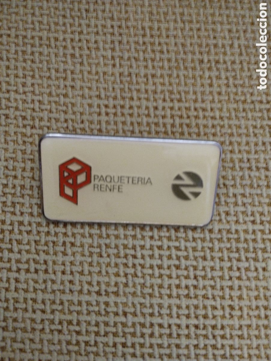 Pins de colecci&oacute;n: Pin antiguo Paqueter&iacute;a Renfe