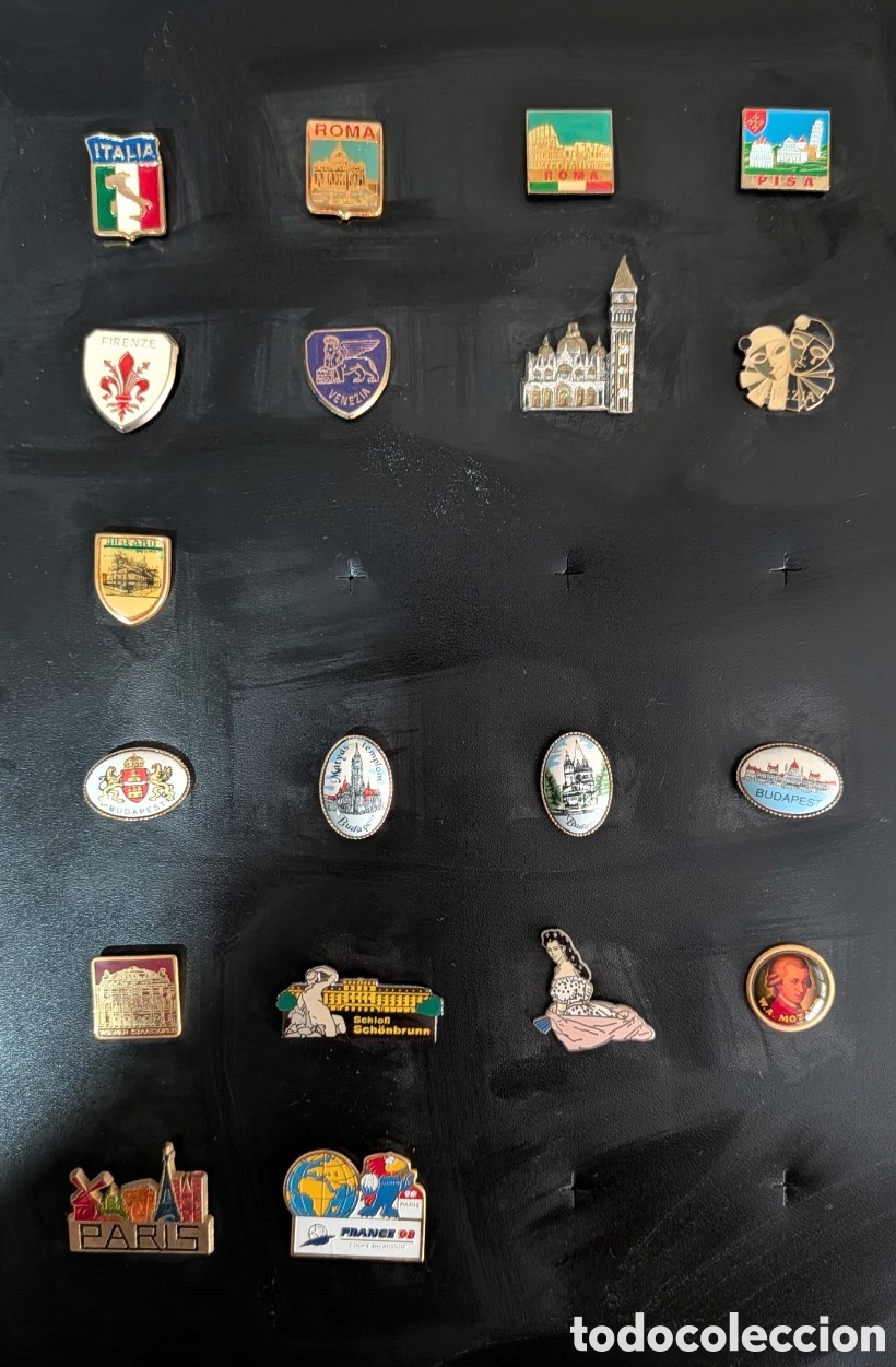Pins de colecci&oacute;n: Pins esmaltados Europeos