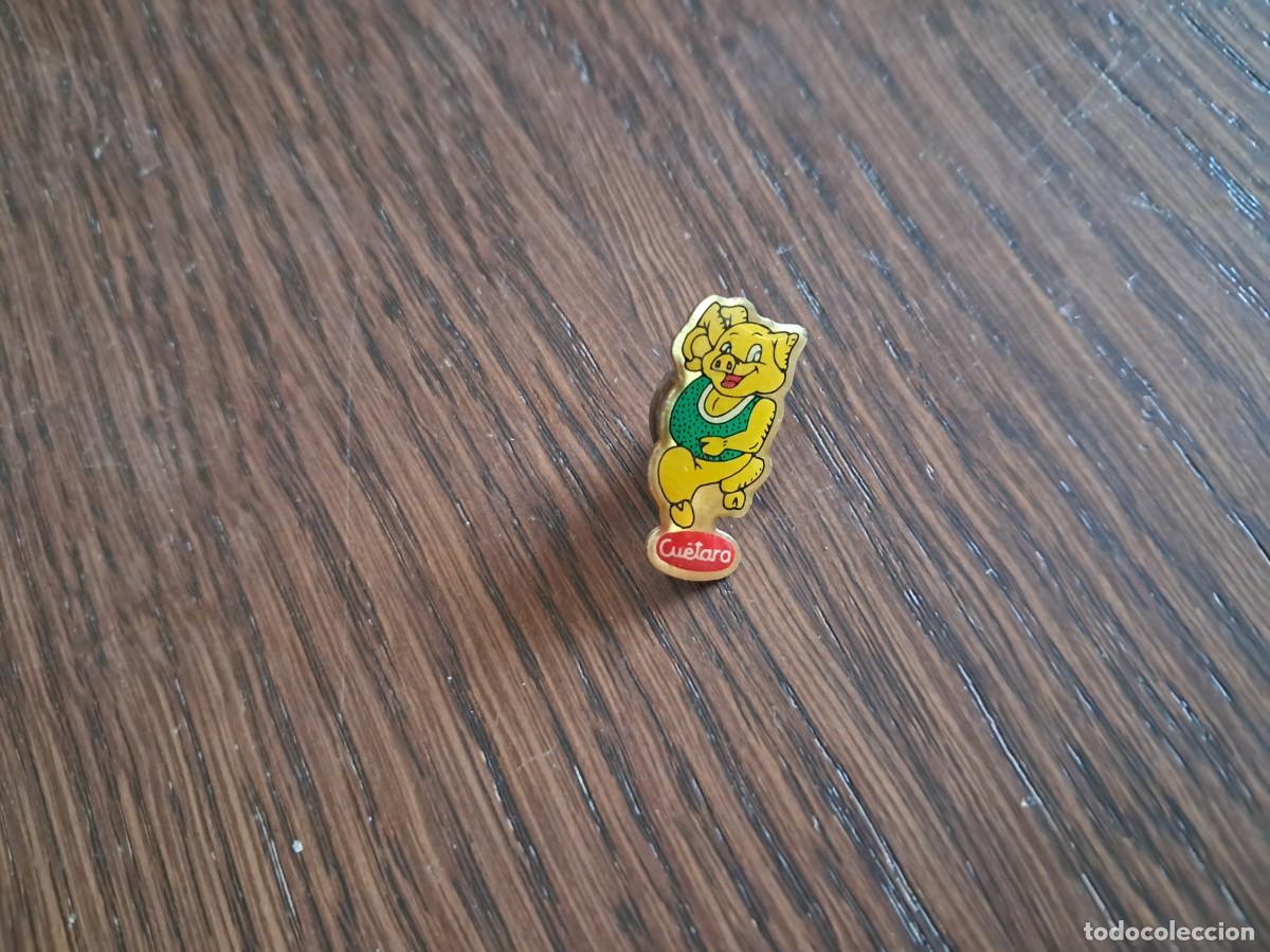 Collection pins: pin de galletas cu&eacute;tara, dibujos animados, cerdito.