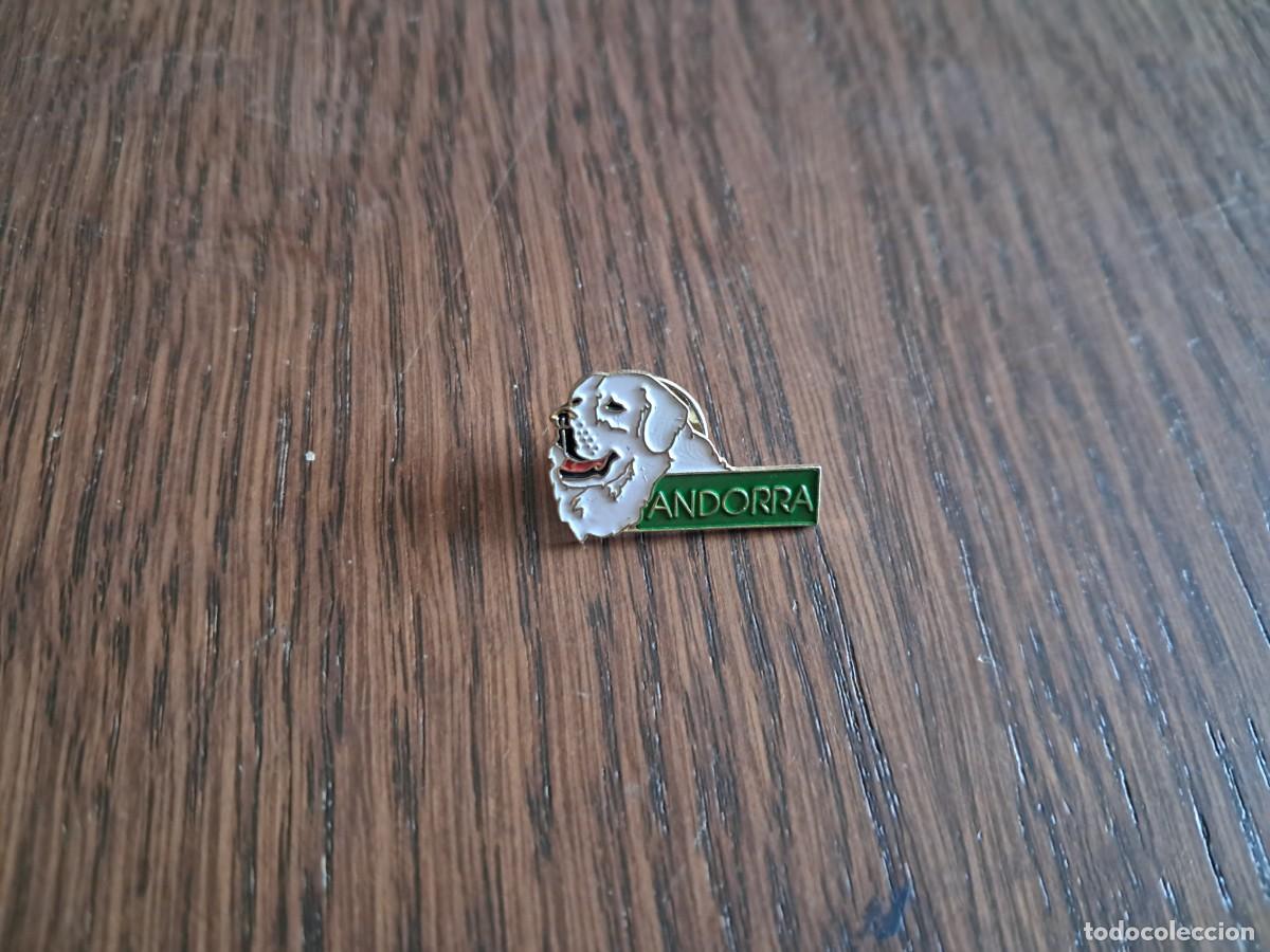 Collection pins: pin de publicidad, turismo, Andorra. perro.