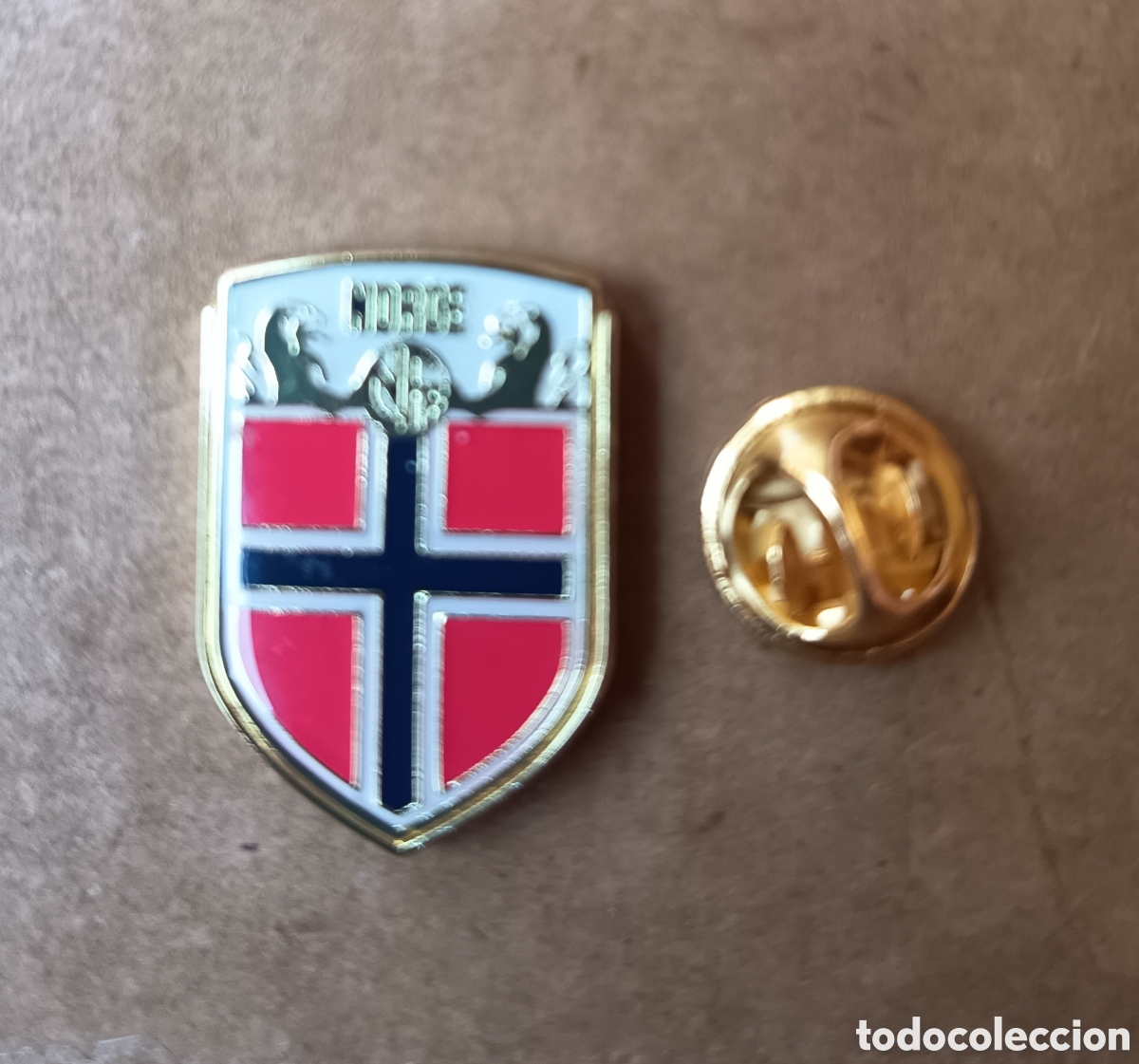 Pins de colecci&oacute;n: PIN FUTBOL - ESCUDO DE LA SELECCION DE NORUEGA