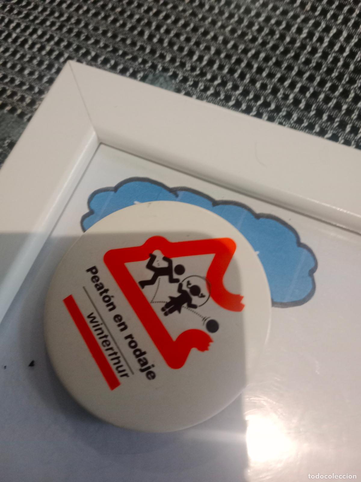 Pins de colecci&oacute;n: chapa winterthur seguros