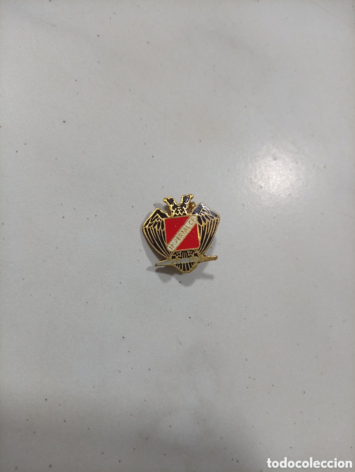 Pins de colecci&oacute;n: Pin imperdible futbol imperial