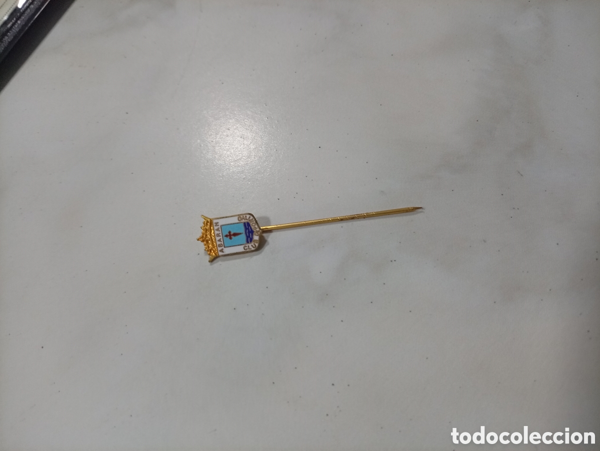 Pins de colecci&oacute;n: Pin imperdible futbol abaran