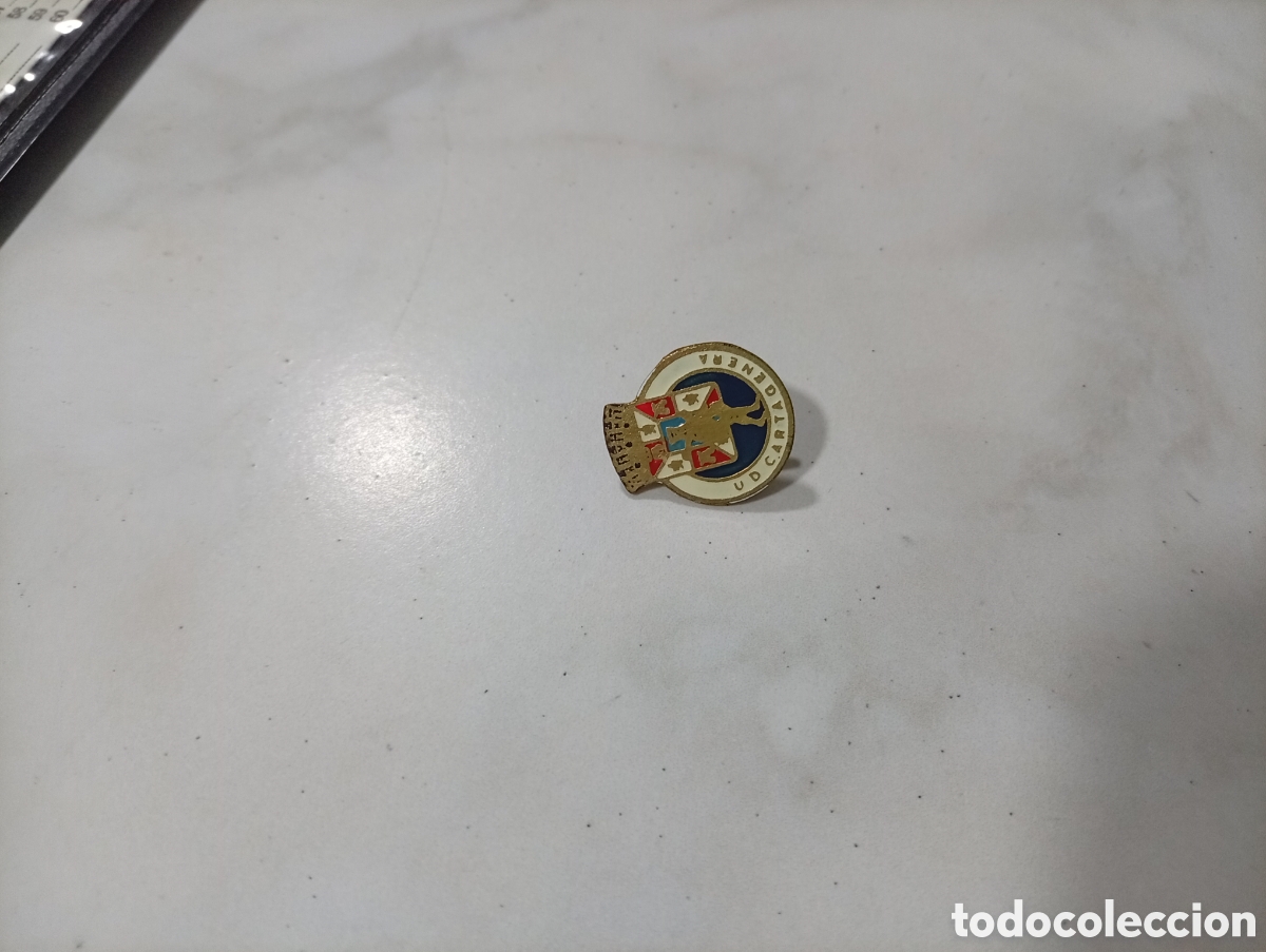 Pins de colecci&oacute;n: Pin imperdible futbol cartagenera