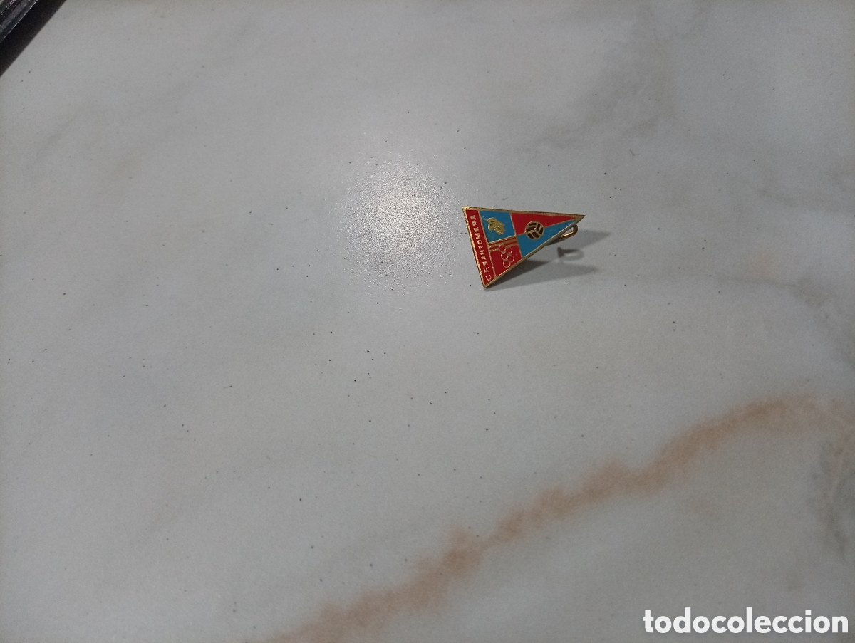 Pins de colecci&oacute;n: Pin imperdible futbol santomera