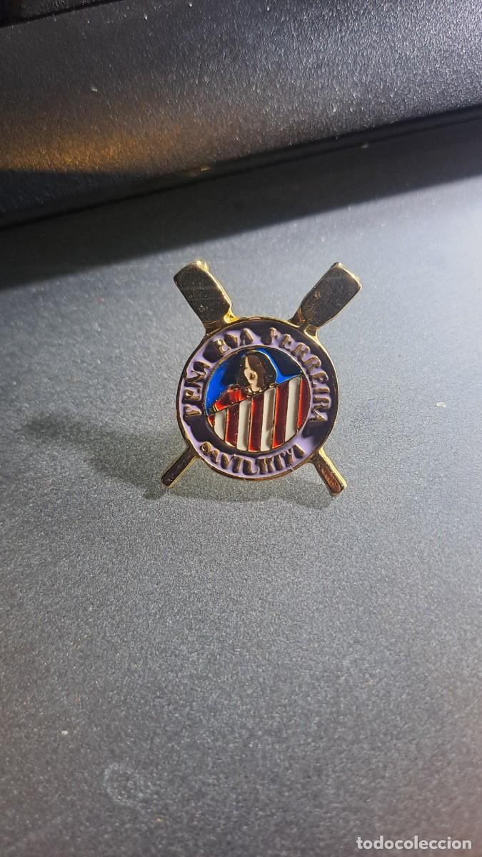 Pins de colecci&oacute;n: PIN PE&Ntilde;A EVA FERREIRA DE SANTURTZI SANTURCE ATHLETIC CLUB DE BILBAO FUNDADO EN 2003