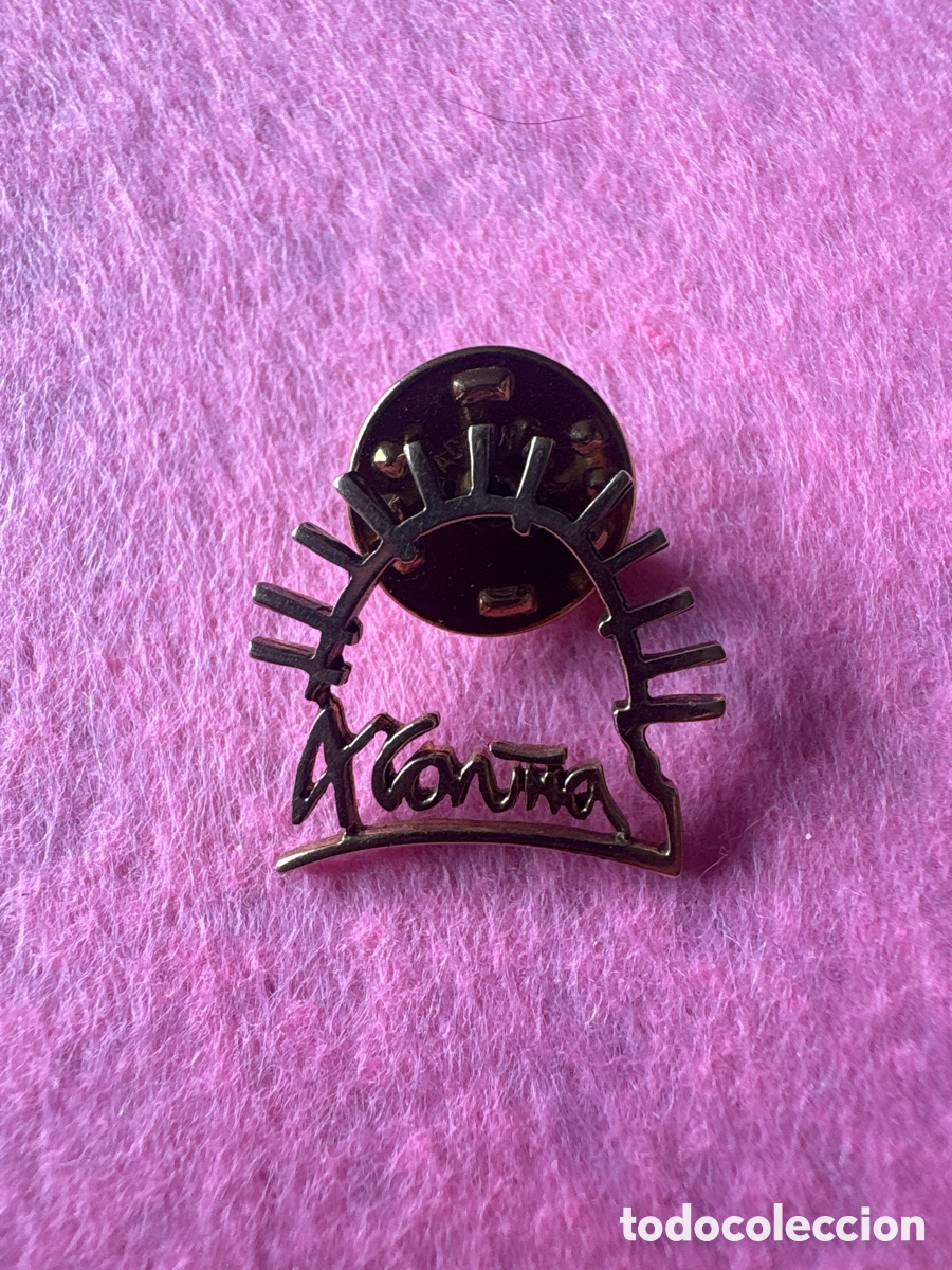 Pins de colecci&oacute;n: Antiguo pin A Coru&ntilde;a (A15) - Foto 1