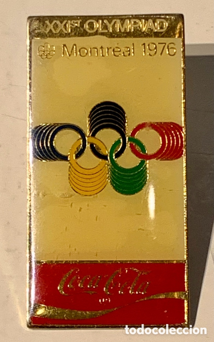 Pins de colecci&oacute;n: Pin. Montreal 1976. XXI Olimpiad. Coca Cola.