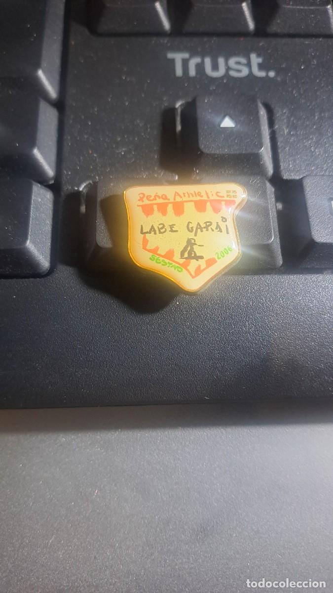 Pins de colecci&oacute;n: PIN PE&Ntilde;A LABE GARAI DE SESTAO ATHLETIC CLUB DE BILBAO FUNDADO EN 2006