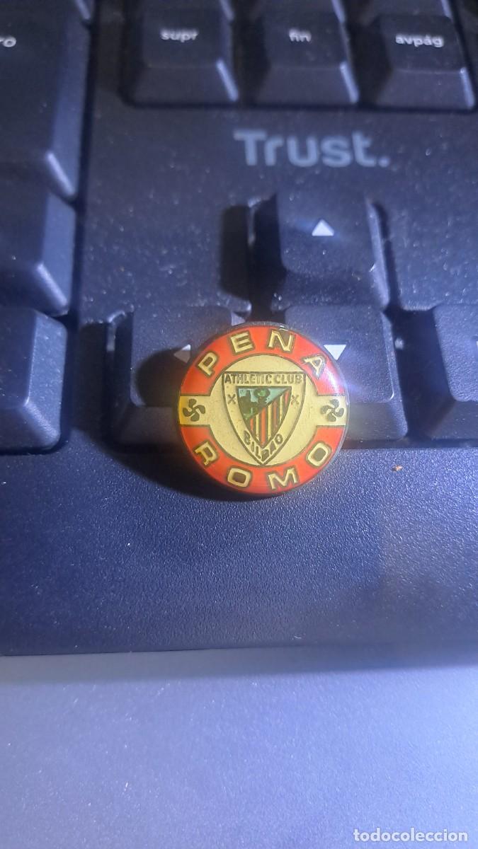 Pins de colecci&oacute;n: PIN PE&Ntilde;A ATHLETIC ROMO EN GETXO ATHLETIC CLUB DE BILBAO