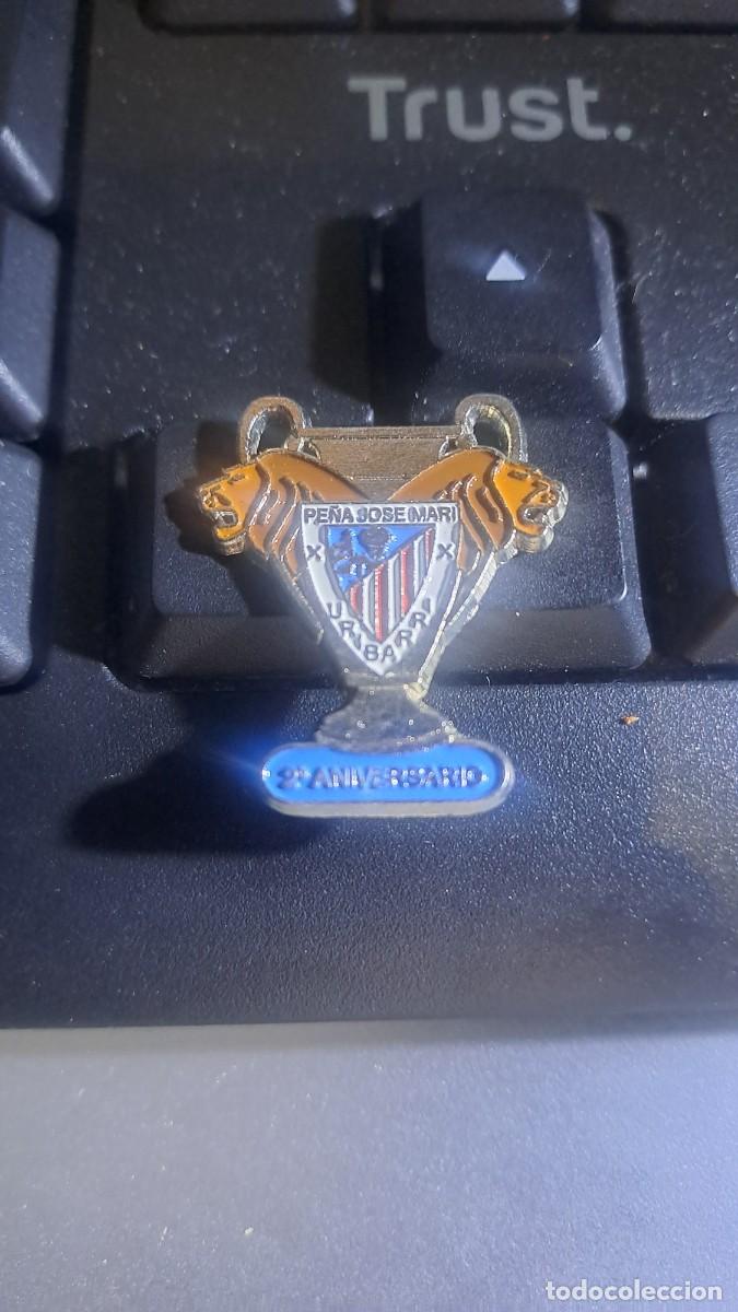 Pins de colecci&oacute;n: PIN PE&Ntilde;A JOSE MARI LEHENGOA ATHLETIC CLUB DE BILBAO FUNDADO EN 1997