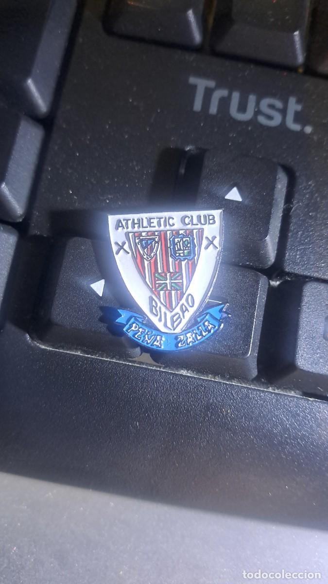 Pins de colecci&oacute;n: PIN PE&Ntilde;A ZALLA ATHLETIC CLUB DE BILBAO FUNDADO EN 1994