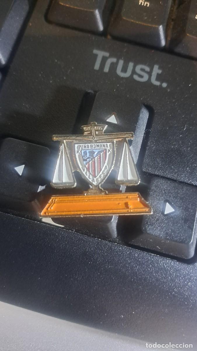 Pins de colecci&oacute;n: PIN PE&Ntilde;A ROMANA VILA SECA ATHLETIC CLUB DE BILBAO