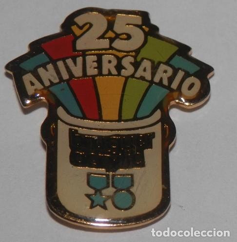Pins de colecci&oacute;n: PIN'S DEL 25 ANIVERS&Aacute;RIO BRUGUER ACRYLIC