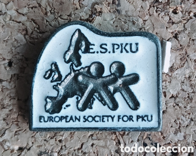 Pins de colecci&oacute;n: PIN EUROPEAN SOCIETY FOR PKU