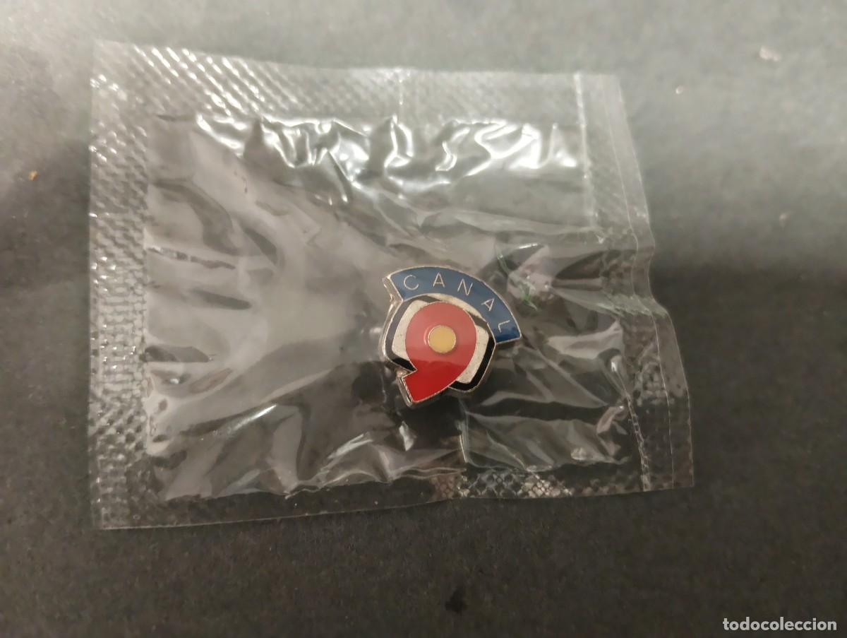 Pins de colecci&oacute;n: PIN CANAL 9 - NOU - TELEVISIO VALENCIANA - A&Ntilde;OS 80 / 90 - NUEVO A ESTRENAR
