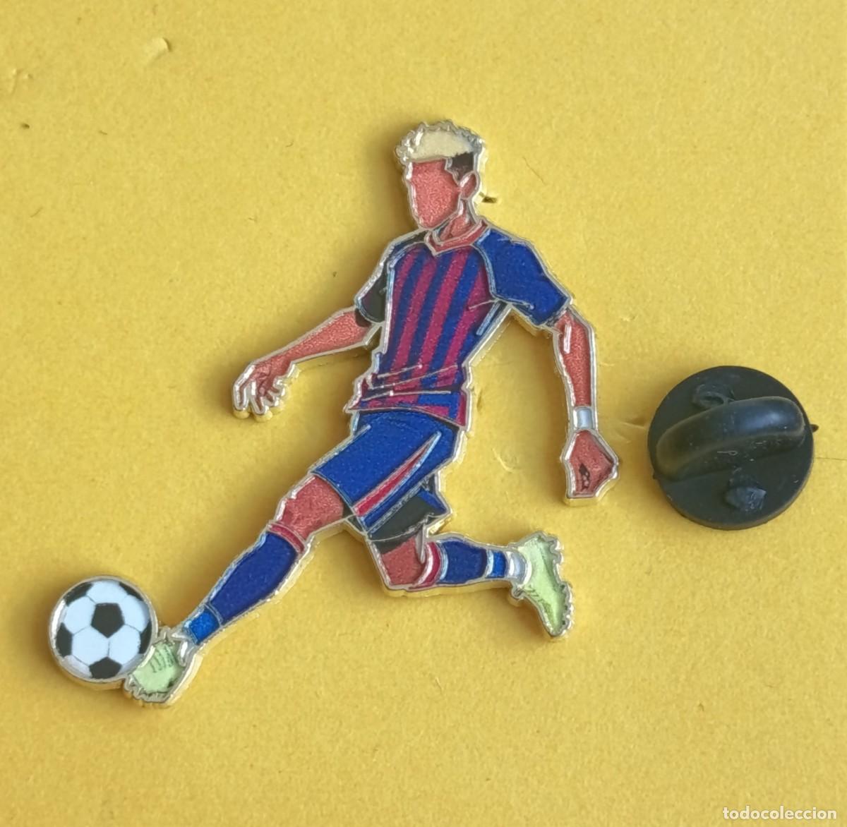 Pins de colecci&oacute;n: PIN FUTBOL - SILUETA DEL JUGADOR - LAMINE YAMAL - F.C. BARCELONA (PUEDE SER NEYMAR)