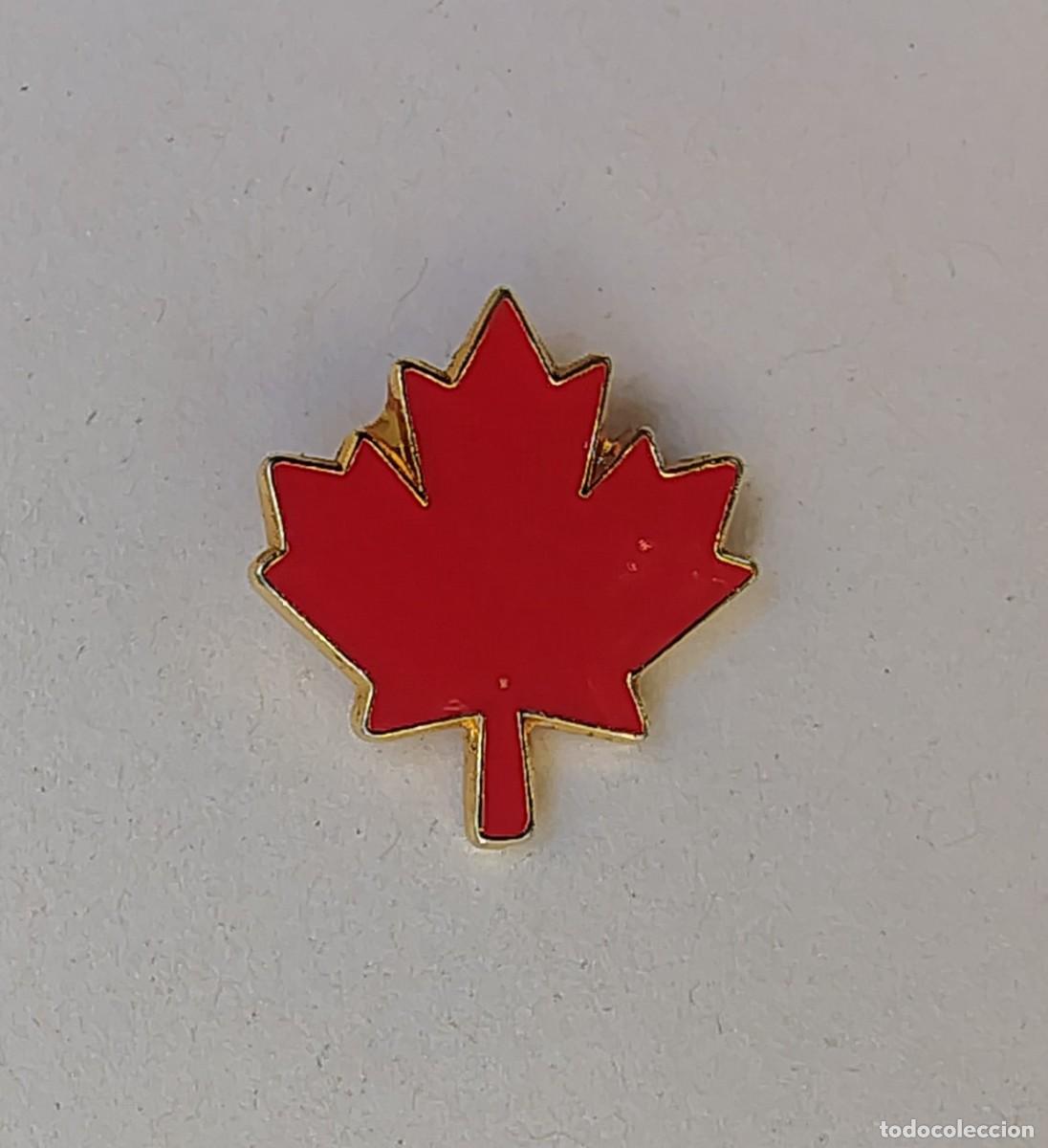 Pins de colecci&oacute;n: Pin hoja de arce Canad&aacute; (roja) - Foto 1
