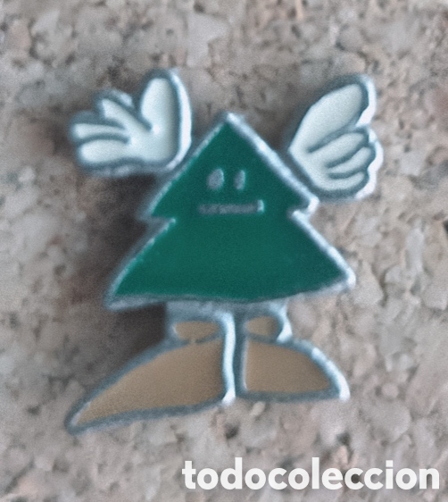 Pins de colecci&oacute;n: PIN CAMPA&Ntilde;A RECOGIDA ARBOLES DE NAVIDAD