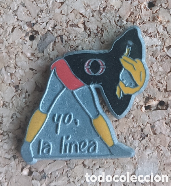 Pins de colecci&oacute;n: PIN EJERCICIO F&Iacute;SICO &rdquo;YO LA LINEA&rdquo;