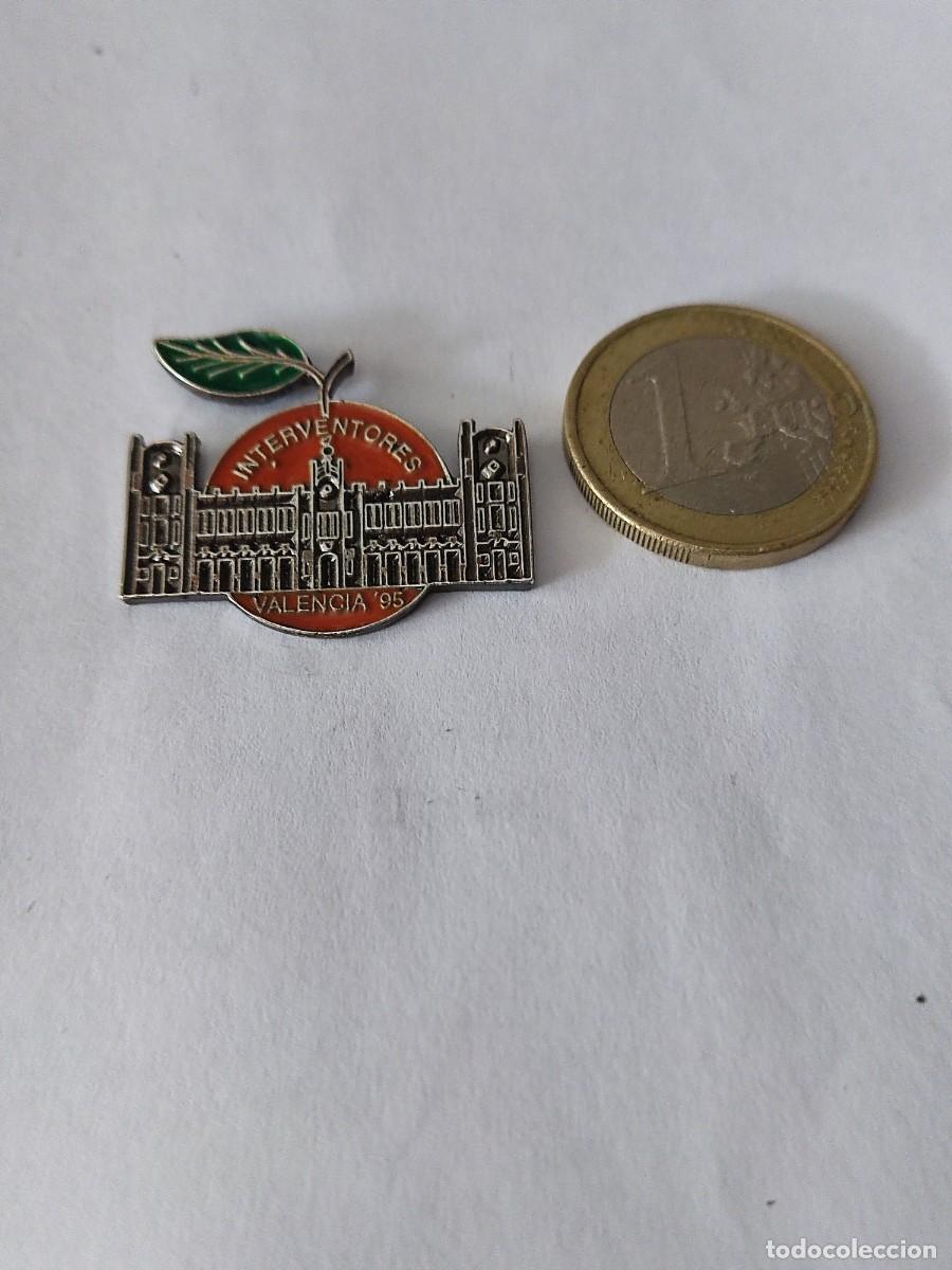 Pins de colecci&oacute;n: CURIOSO PIN ESTACION VALENCIA-INTERVENTORES VALENCIA-95