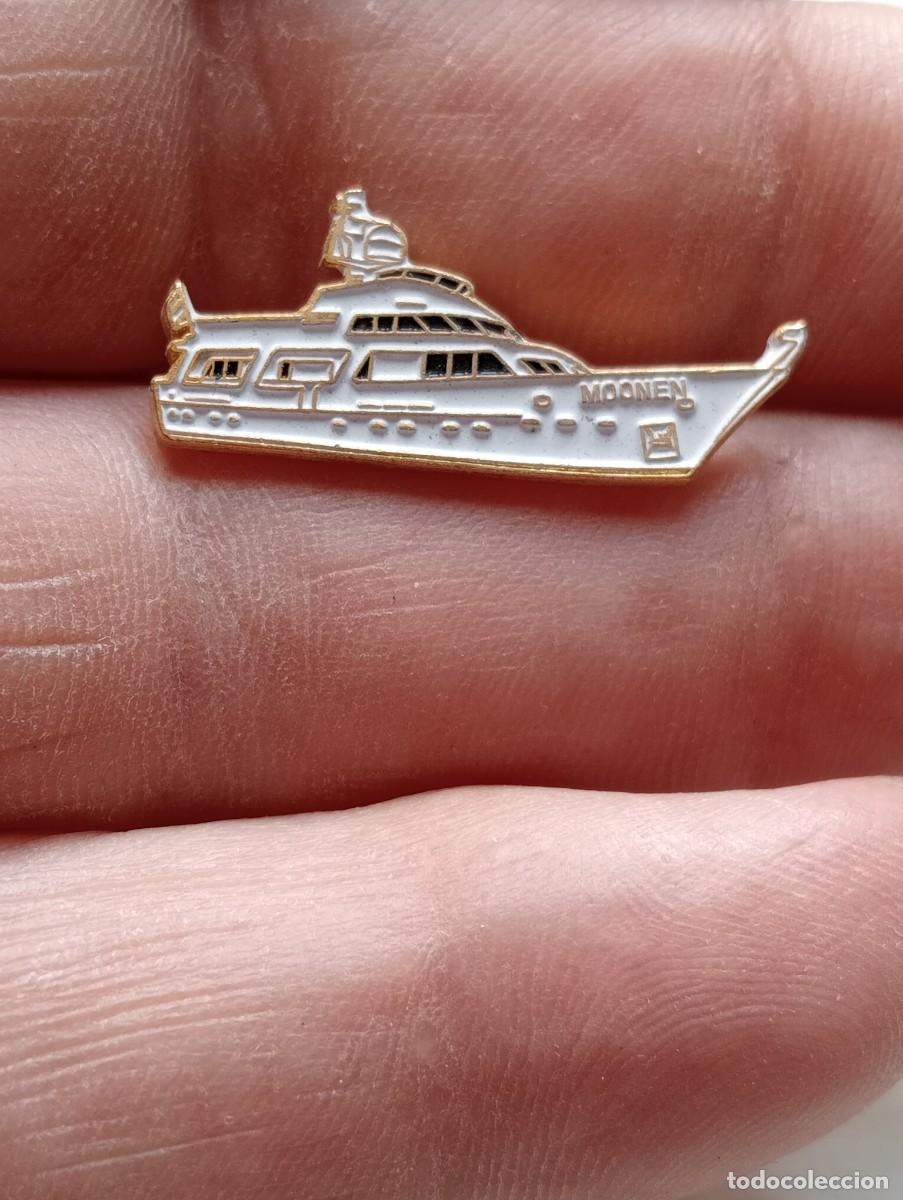 Pins de colecci&oacute;n: PINS YATE MOONEN TEMA BARCOS, MAR ,OCEANO, EMBARCACIONES PINES INSIGNIA