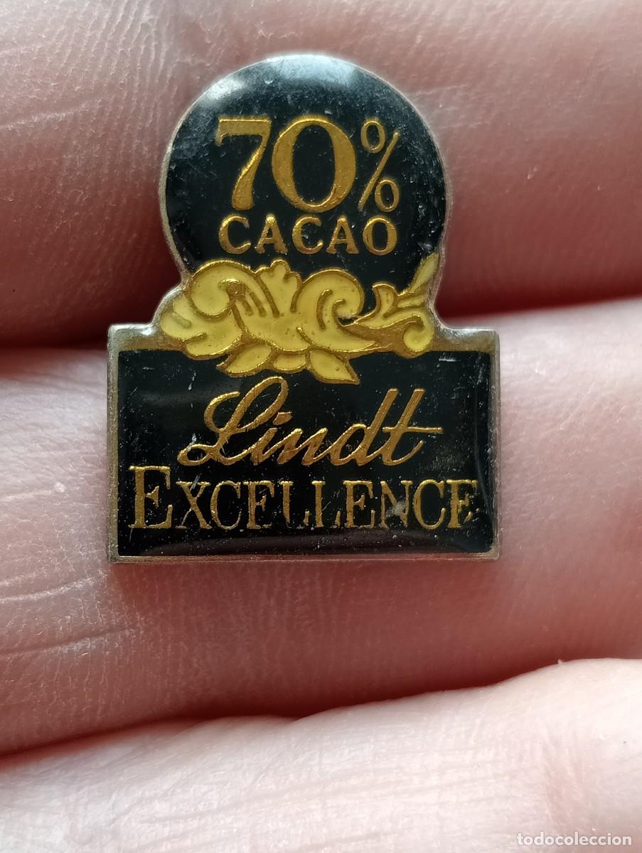 Pins de colecci&oacute;n: PINS LINDT EXCELLENCE 70 % CACAO TEMA CHOCOLATE Y ALIMENTACI&Oacute;N INSIGNIA PINES