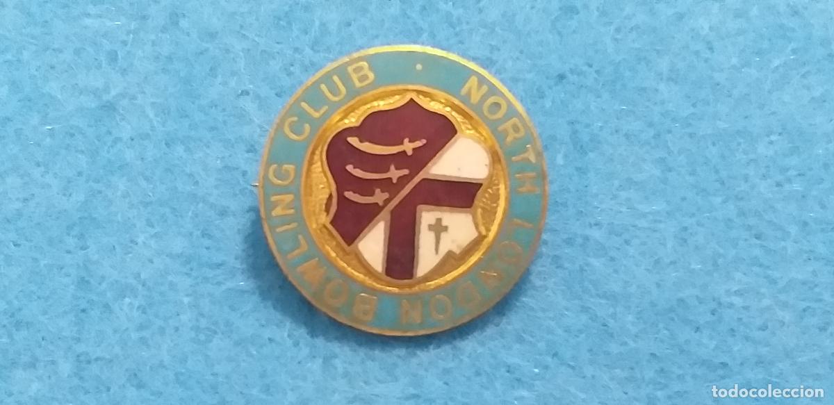 Pins de colecci&oacute;n: PINS PIN PUBLICIDAD DE: ASOCIACI&Oacute;N DE CLUB DE BOWLING. NORT LONDON. INGLATERRA. INSIGNIA. ALFILER.