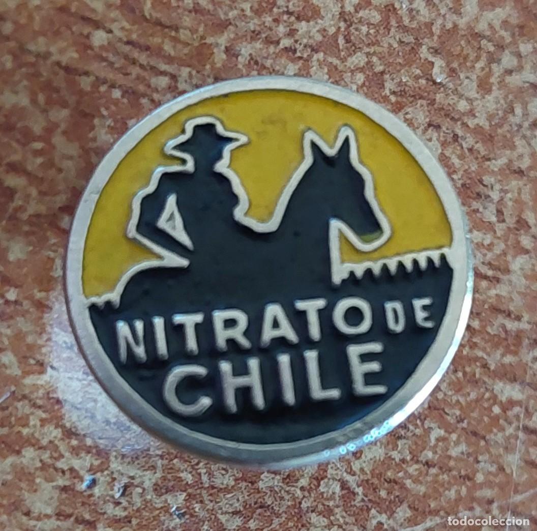 Pins de colecci&oacute;n: Emblema aguja Nitrato de Chile