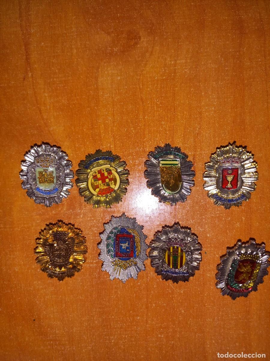 Pins de colecci&oacute;n: INSIGNIAS / PINS . POLICIA LOCAL - 8 DIFERENTES