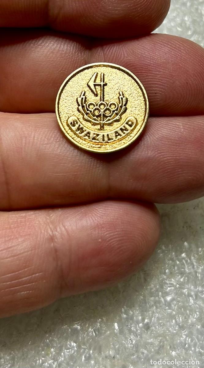 Pins de colecci&oacute;n: 4072.Pin oficial del Comit&eacute; Ol&iacute;mpico Nacional (NOC) de Suazilandia