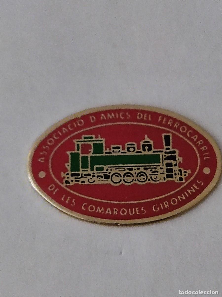 Pins de colecci&oacute;n: PIN TRENES- ASSOCIACIO D'AMICS FERROCARRIL COMARQUES GIRONINES