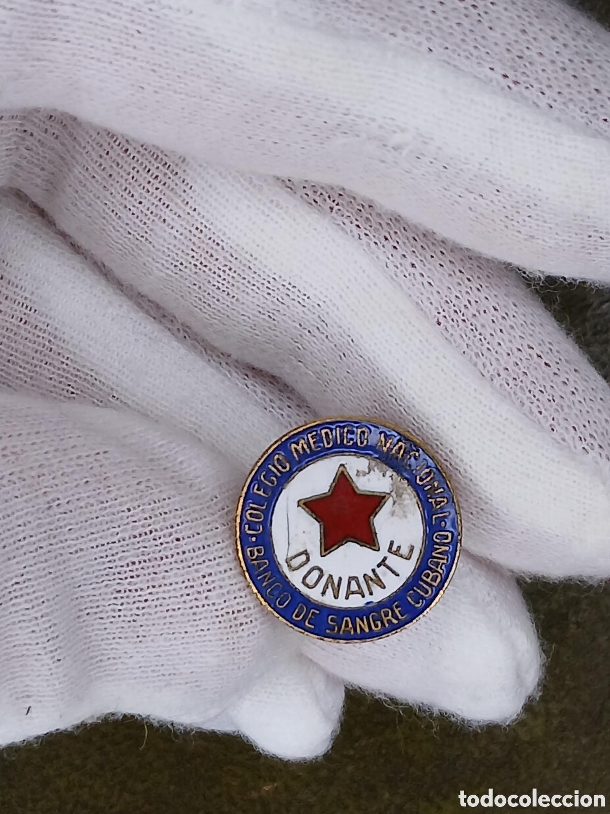 Pins de colecci&oacute;n: L205Pi14.Cuba, pin esmaltado Donante de Sangre