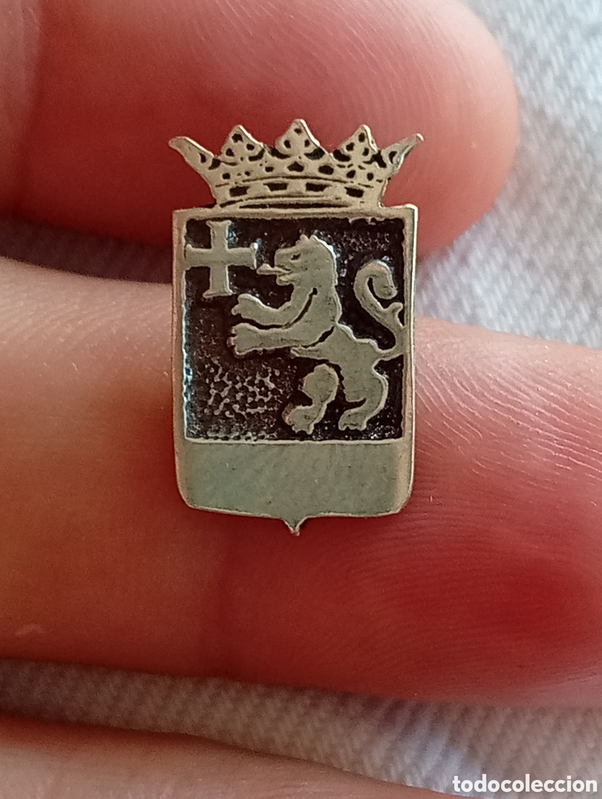 Pins de colecci&oacute;n: Pin her&aacute;ldico leon 925 - Foto 2