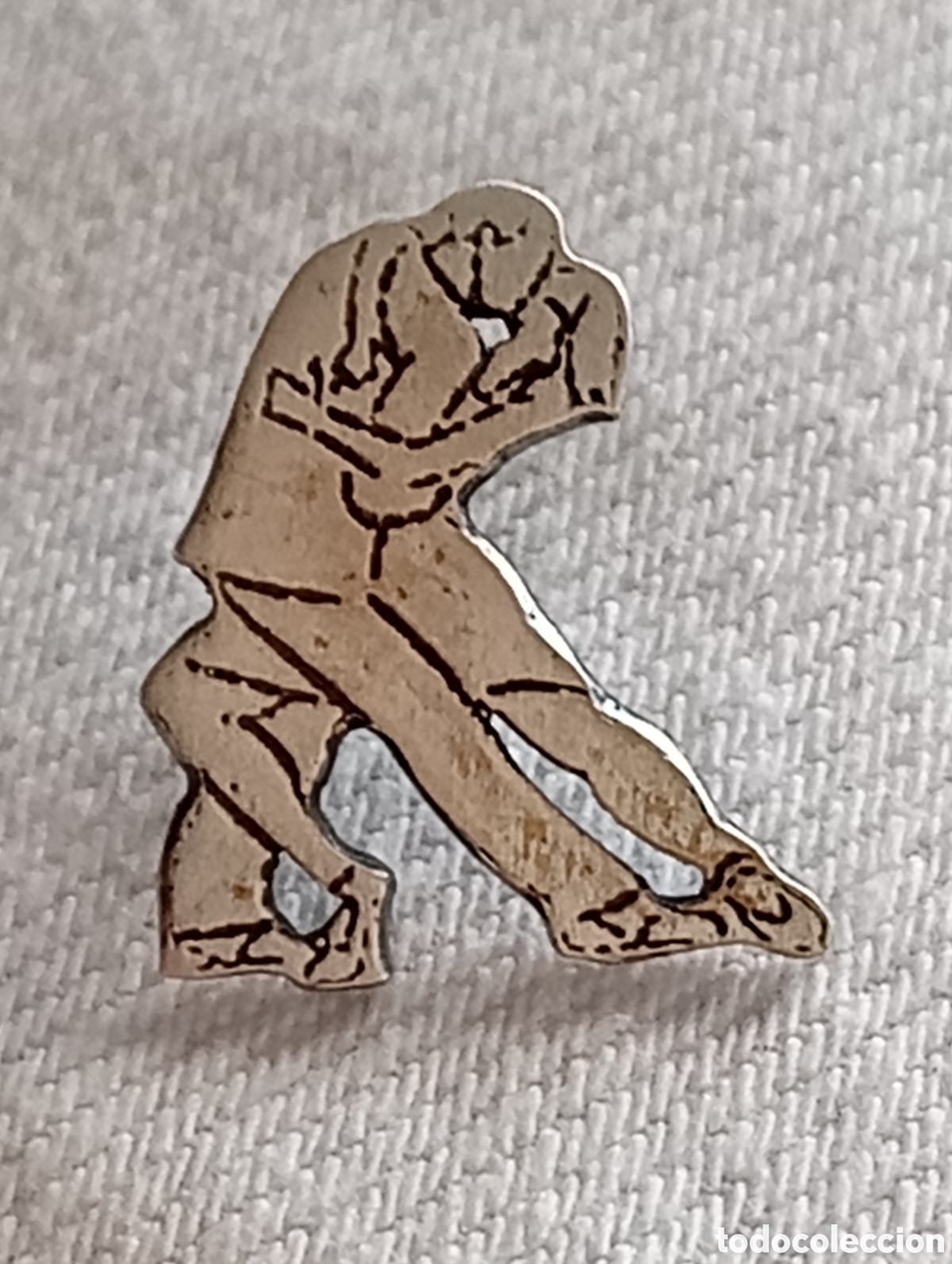 Pins de colecci&oacute;n: Pin baile tango tangueros 925