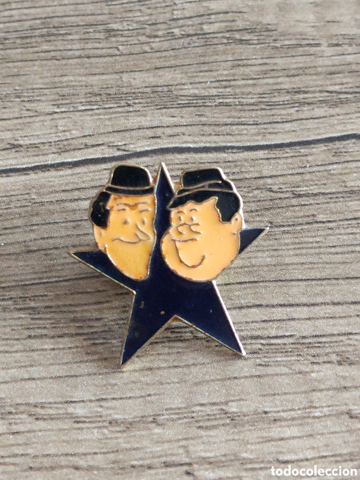Pins de colecci&oacute;n: Pin Laurel y Hardy.el gordo y el flaco.stan laurel.oliver hardy.cine mudo.actores