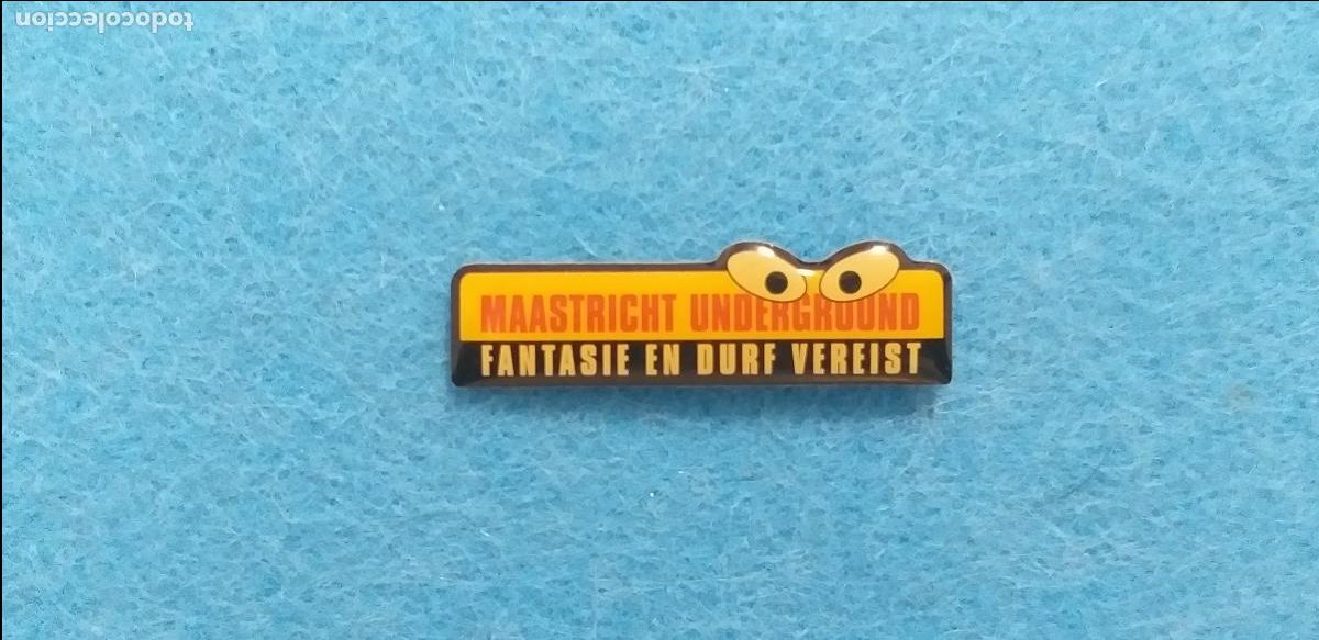 Pins de colecci&oacute;n: Pin publicitario de MAASTRICHT UNDERGROUND. Pa&iacute;ses bajos.