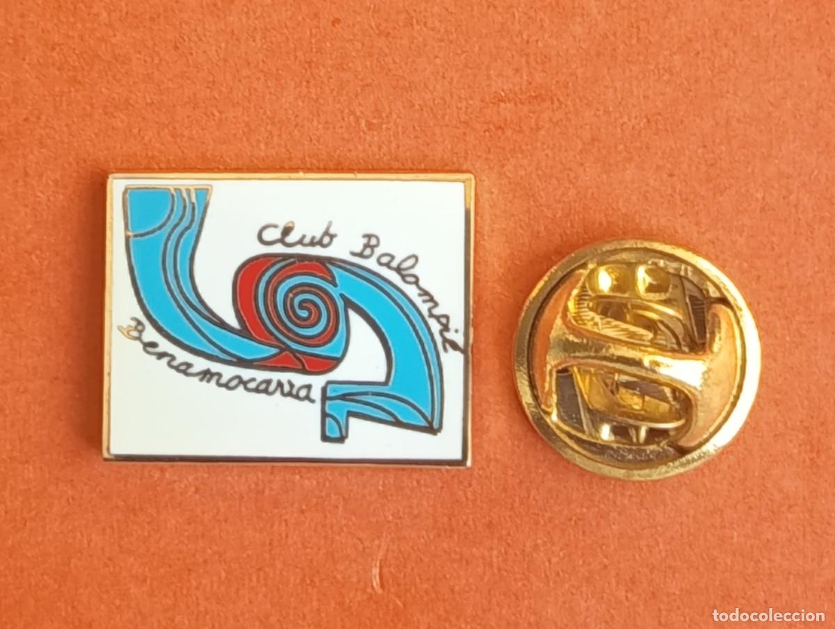 Pins de colecci&oacute;n: PIN FUTBOL - ESMALTE - CLUB BALOMPIE BENAMOCARRA - BELAMOCARRA - MALAGA - 130403