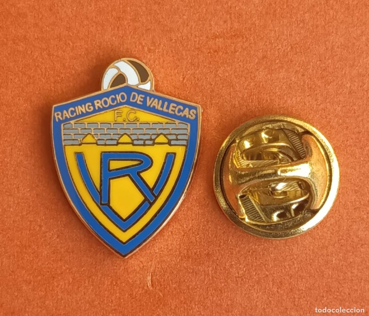 Pins de colecci&oacute;n: PIN FUTBOL - ESMALTE - RACING ROCIO DE VALLECAS - MADRID - 130405