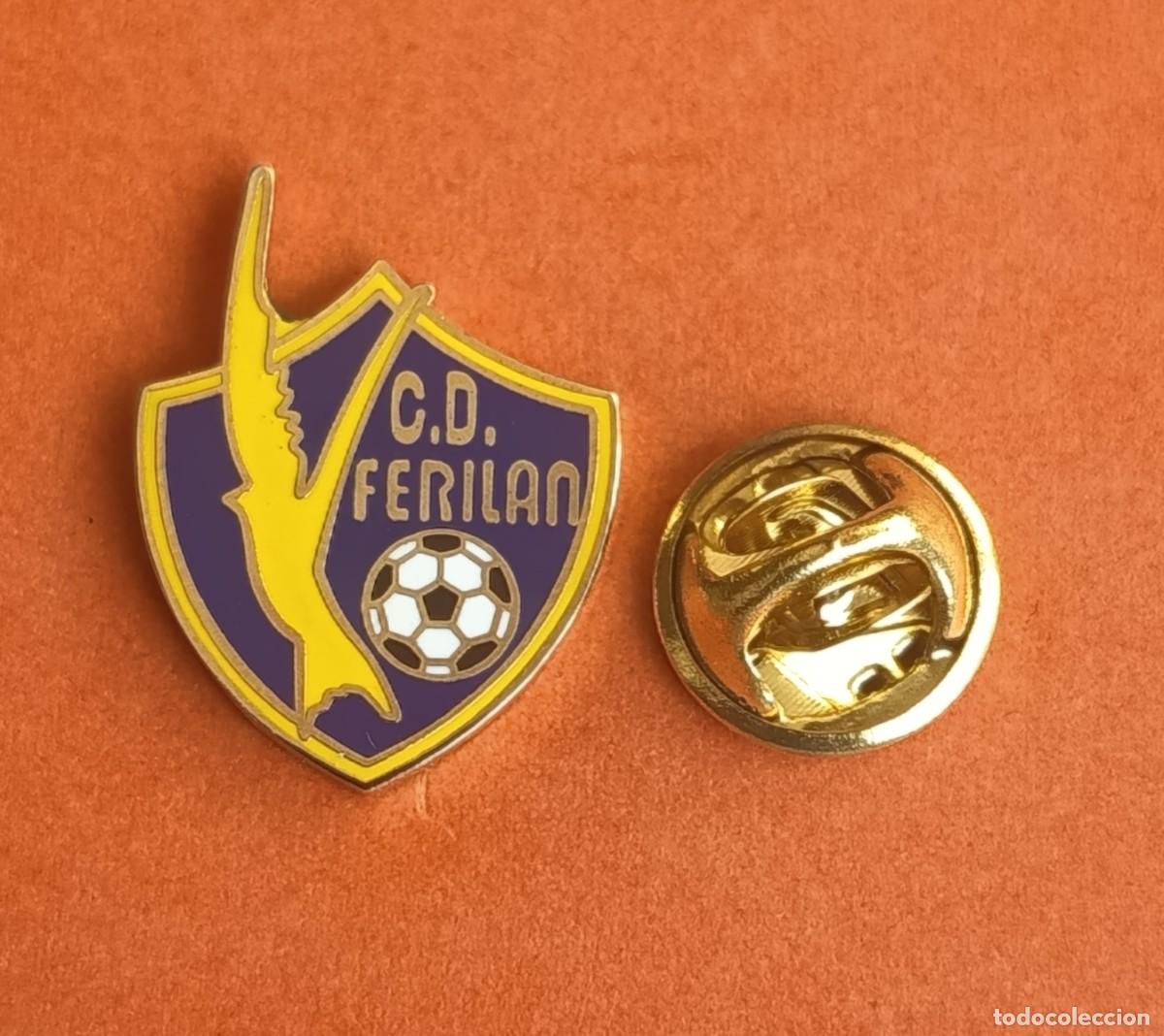 Pins de colecci&oacute;n: PIN FUTBOL - ESMALTE - C.D. FERILAN - MADRID - 130406