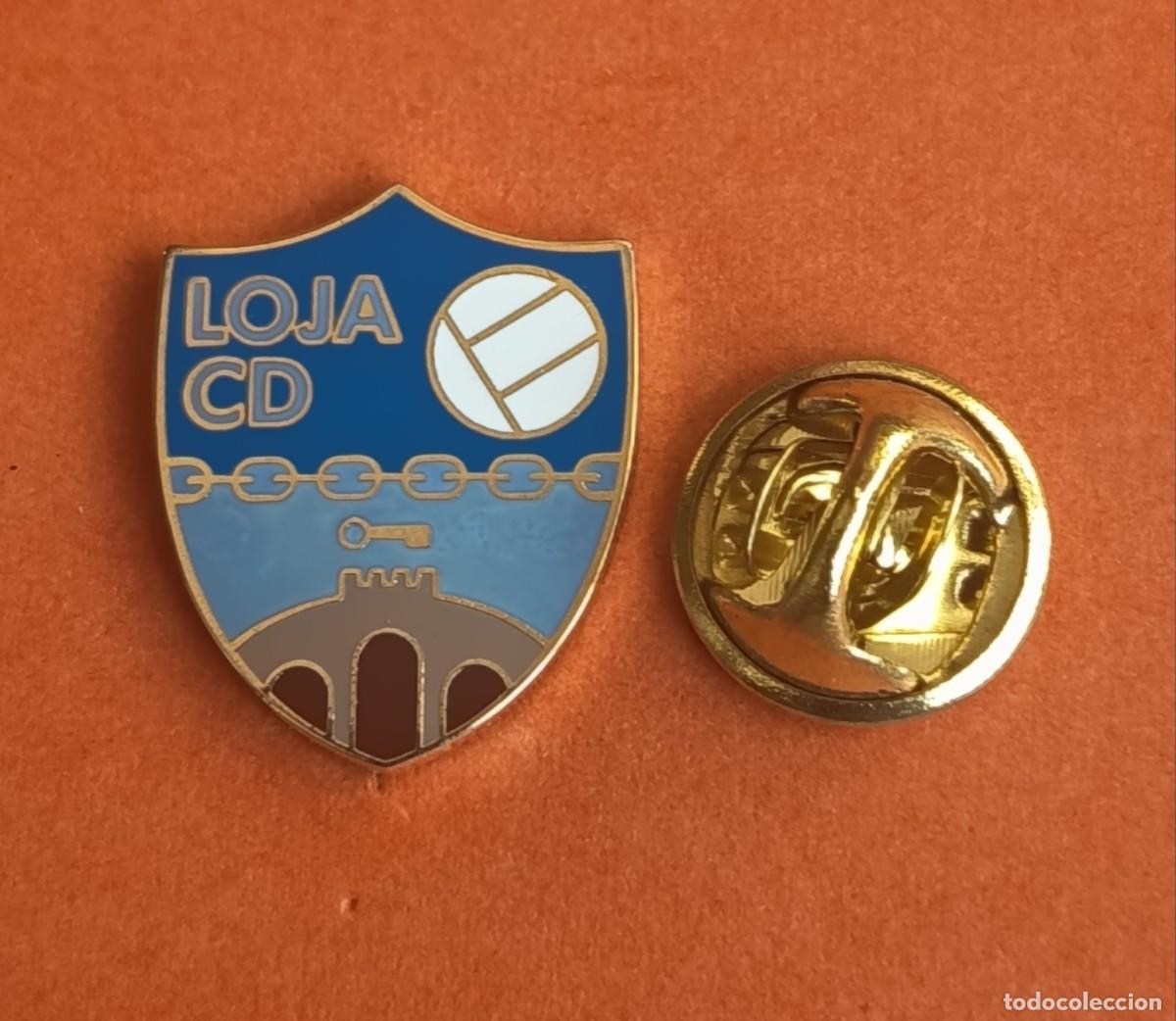 Pins de colecci&oacute;n: PIN FUTBOL - ESMALTE - C.D. LOJA - LOJA - GRANADA - 130408