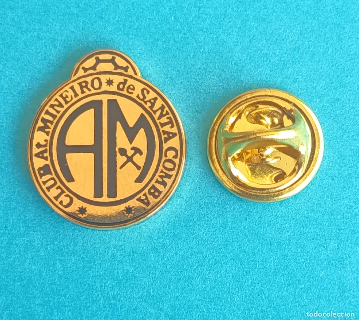 Pins de colecci&oacute;n: PIN FUTBOL - ESMALTE - C. ATLETICO MINEIRO - SANTA COMBA - CORU&Ntilde;A - 130412